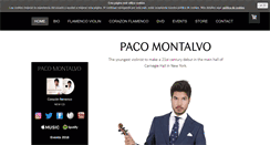 Desktop Screenshot of pacomontalvo.org